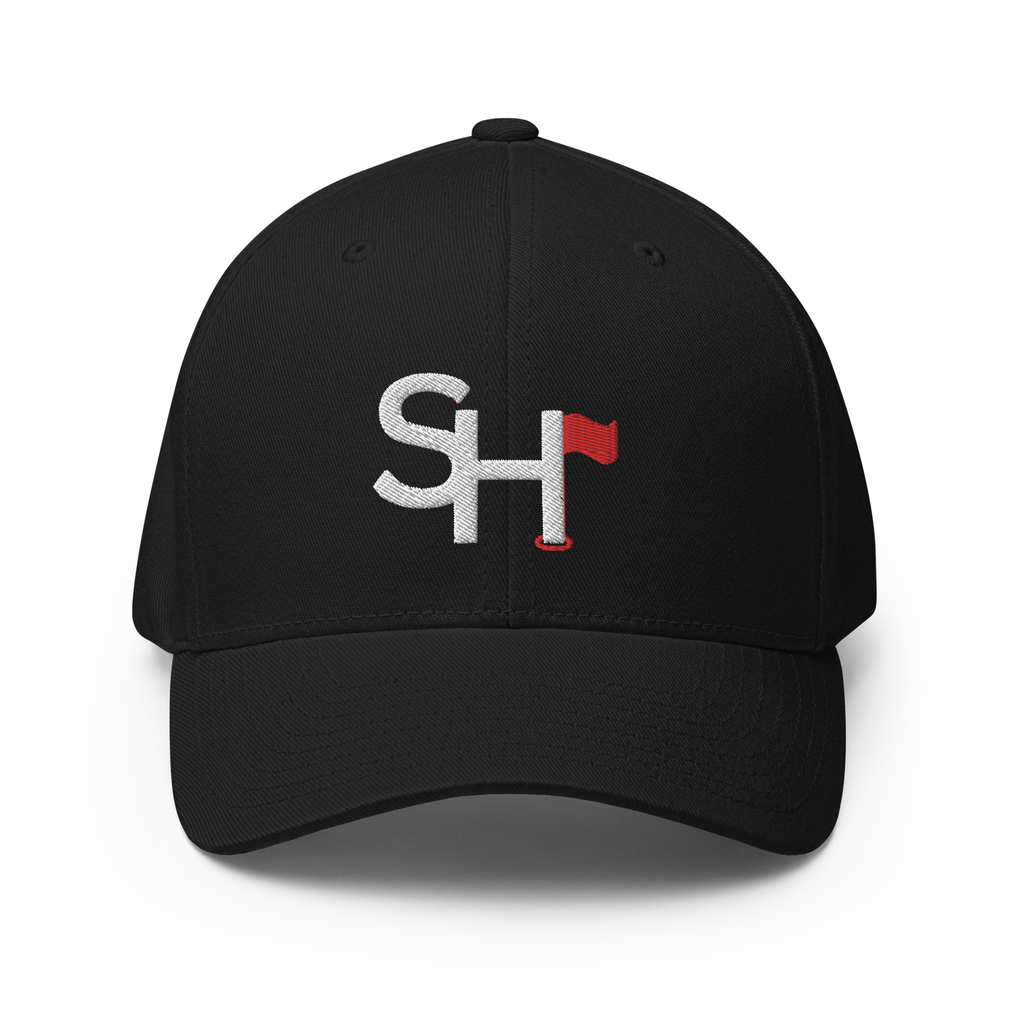 Scratch Hack Logo Fitted Hat