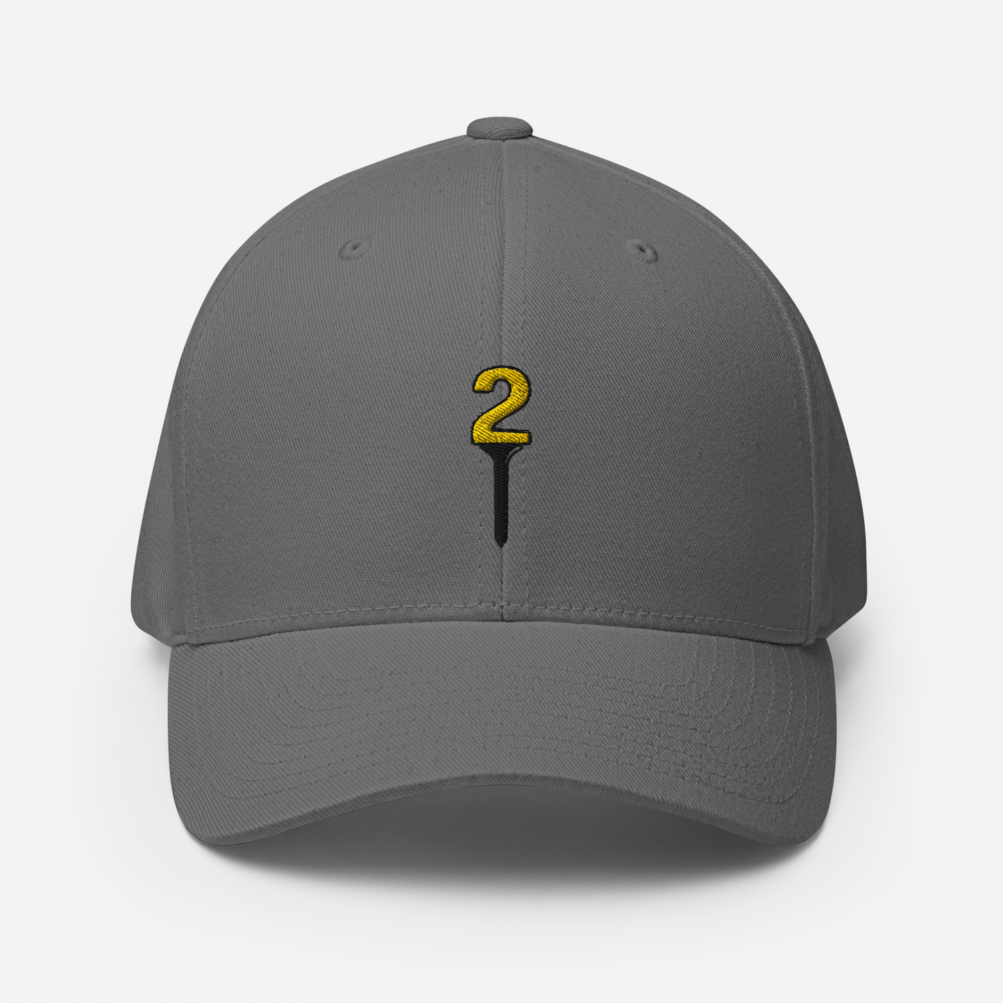 2 Off the Tee (Mulligan) Fitted Hat