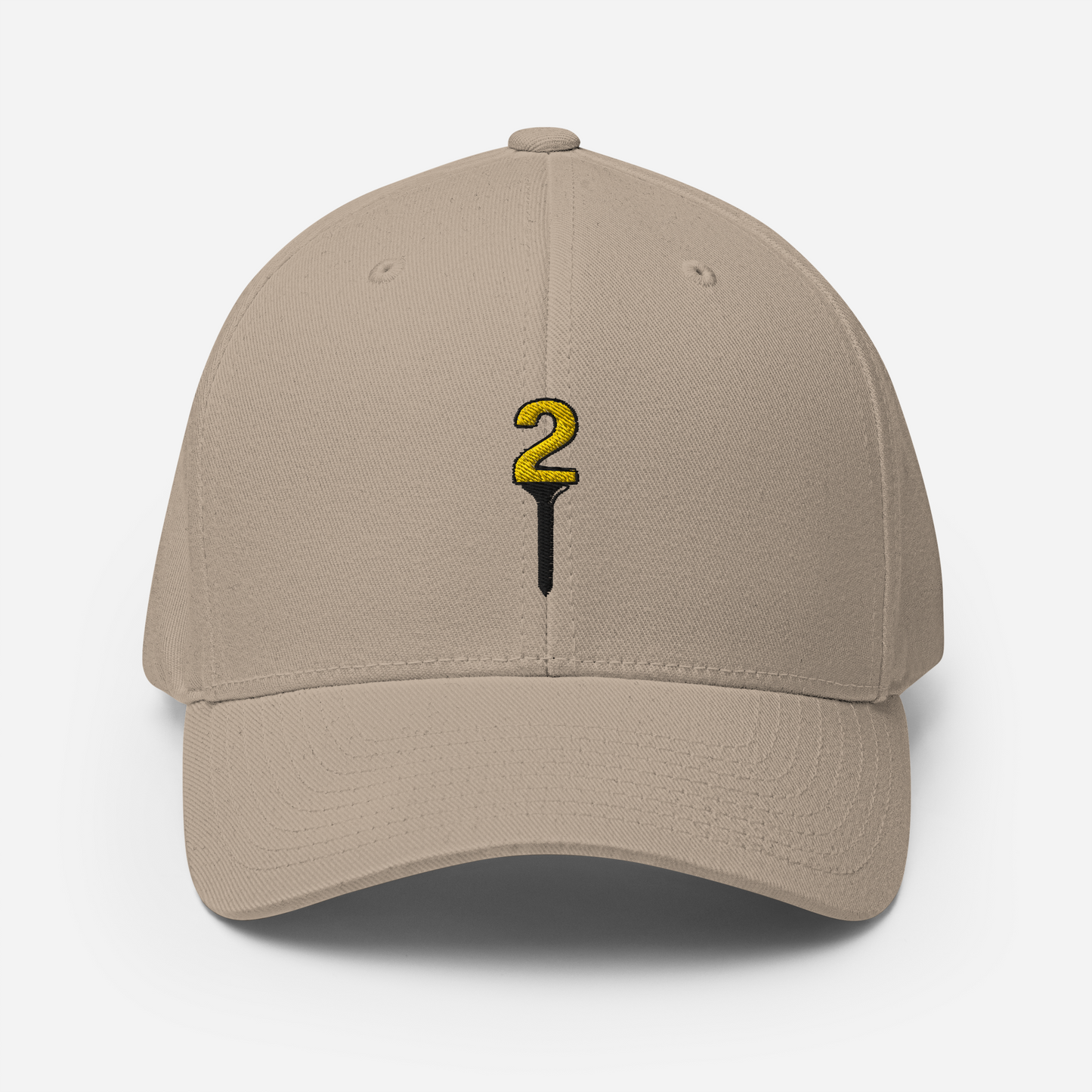 2 Off the Tee (Mulligan) Fitted Hat