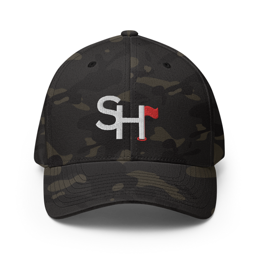 Scratch Hack Logo Fitted Hat