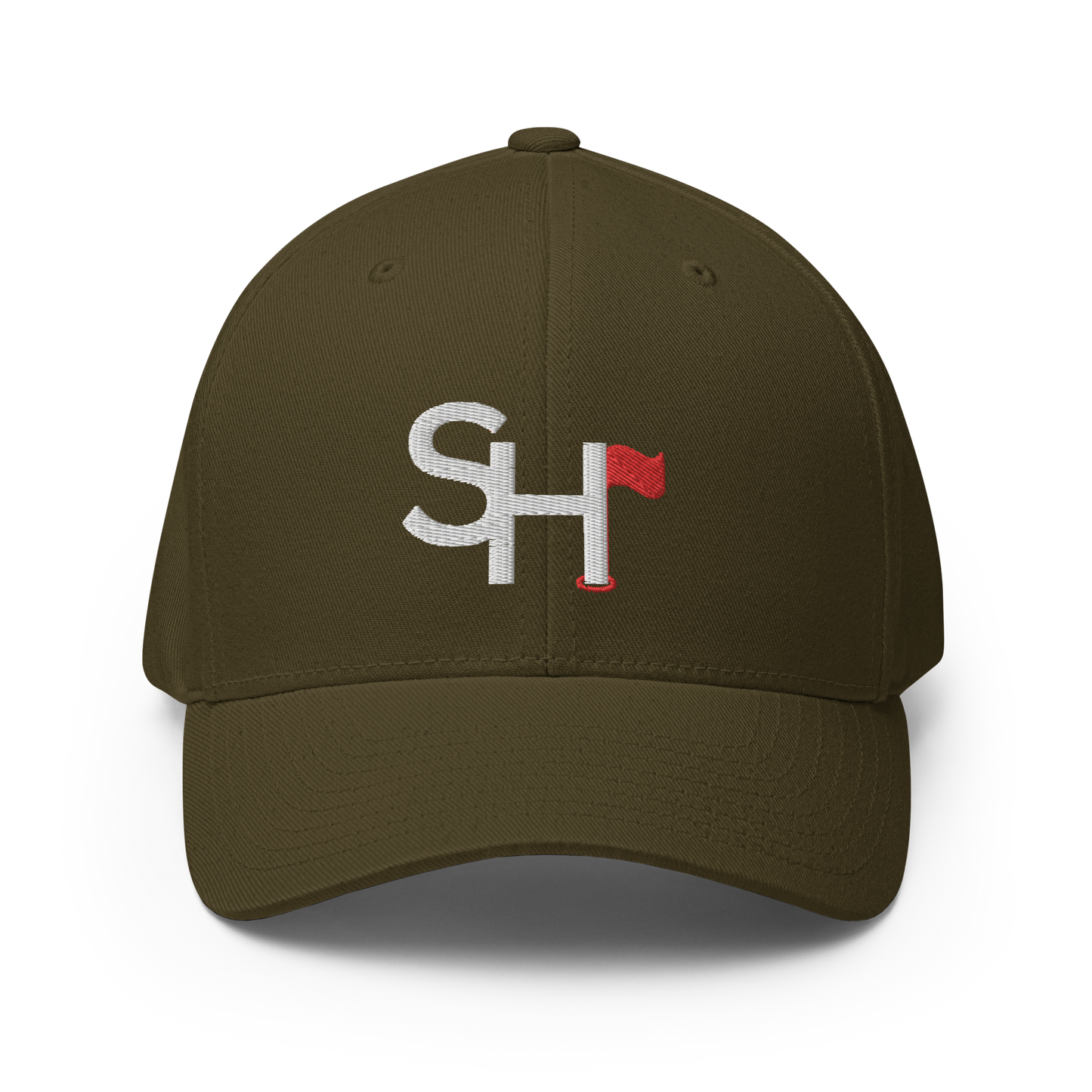 Scratch Hack Logo Fitted Hat