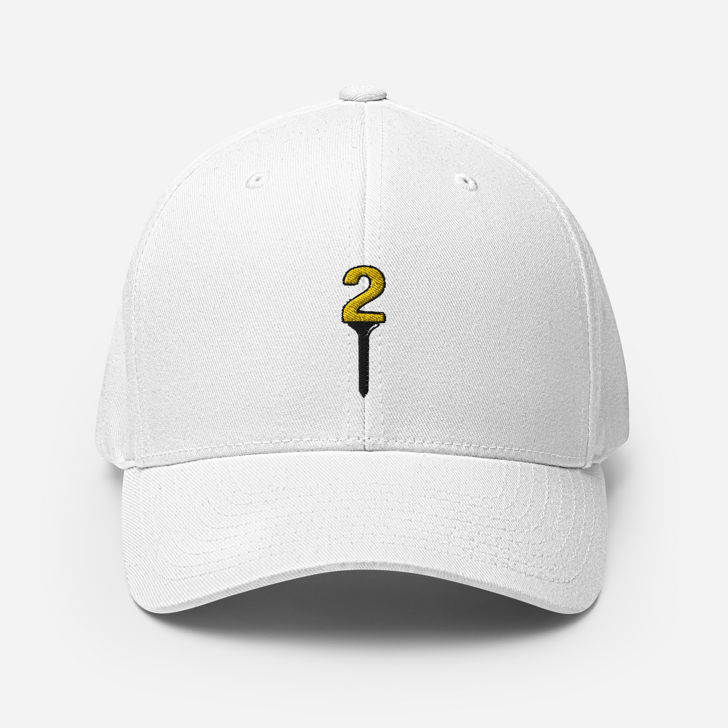 2 Off the Tee (Mulligan) Fitted Hat