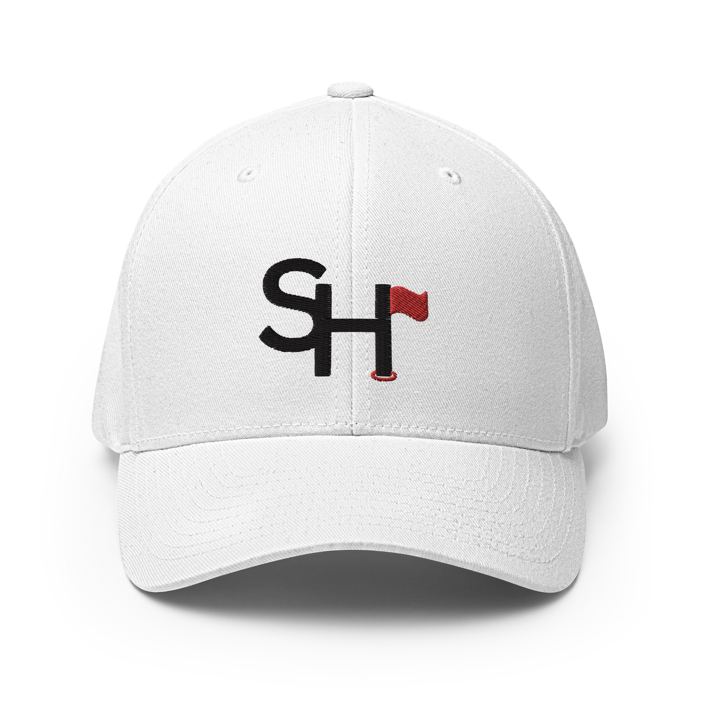 Scratch Hack Logo Fitted Hat