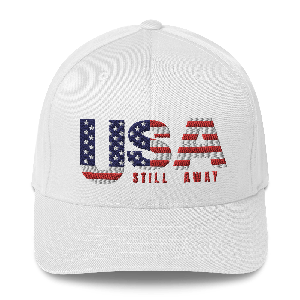 USA ("U Still Away") Fitted Hat