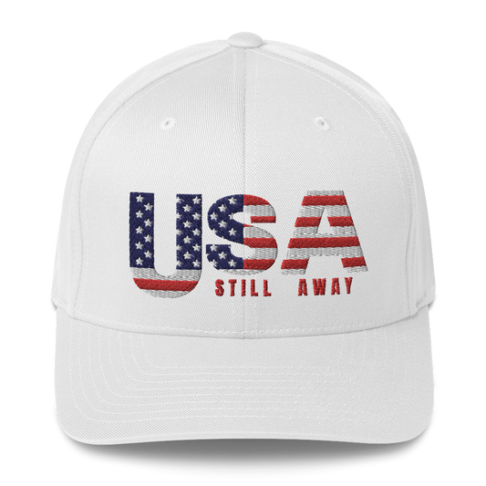 USA ("U Still Away") Fitted Hat